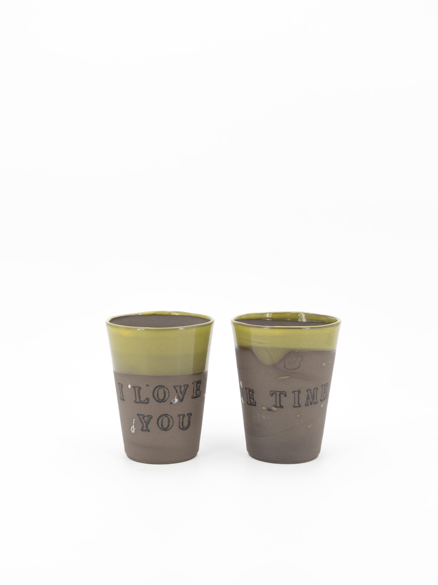 Kaffeetasse mit Text