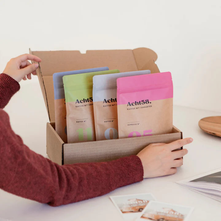 Das Probierpaket - 2 Espresso-Blends und 2 Single-Origin Arabicas
