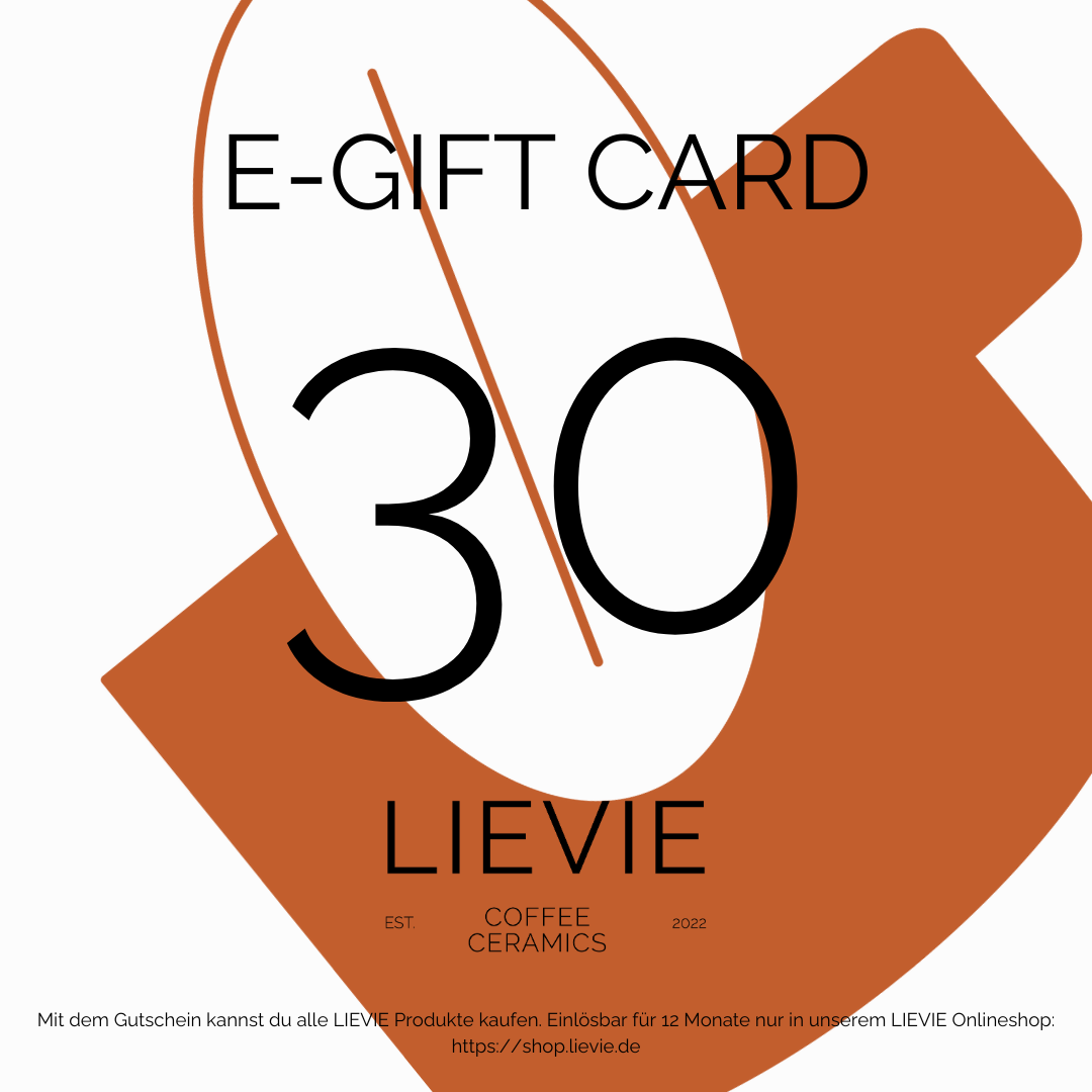 DIE BESTE GESCHENKIDEE E-GIFT CARD von LIEVIE