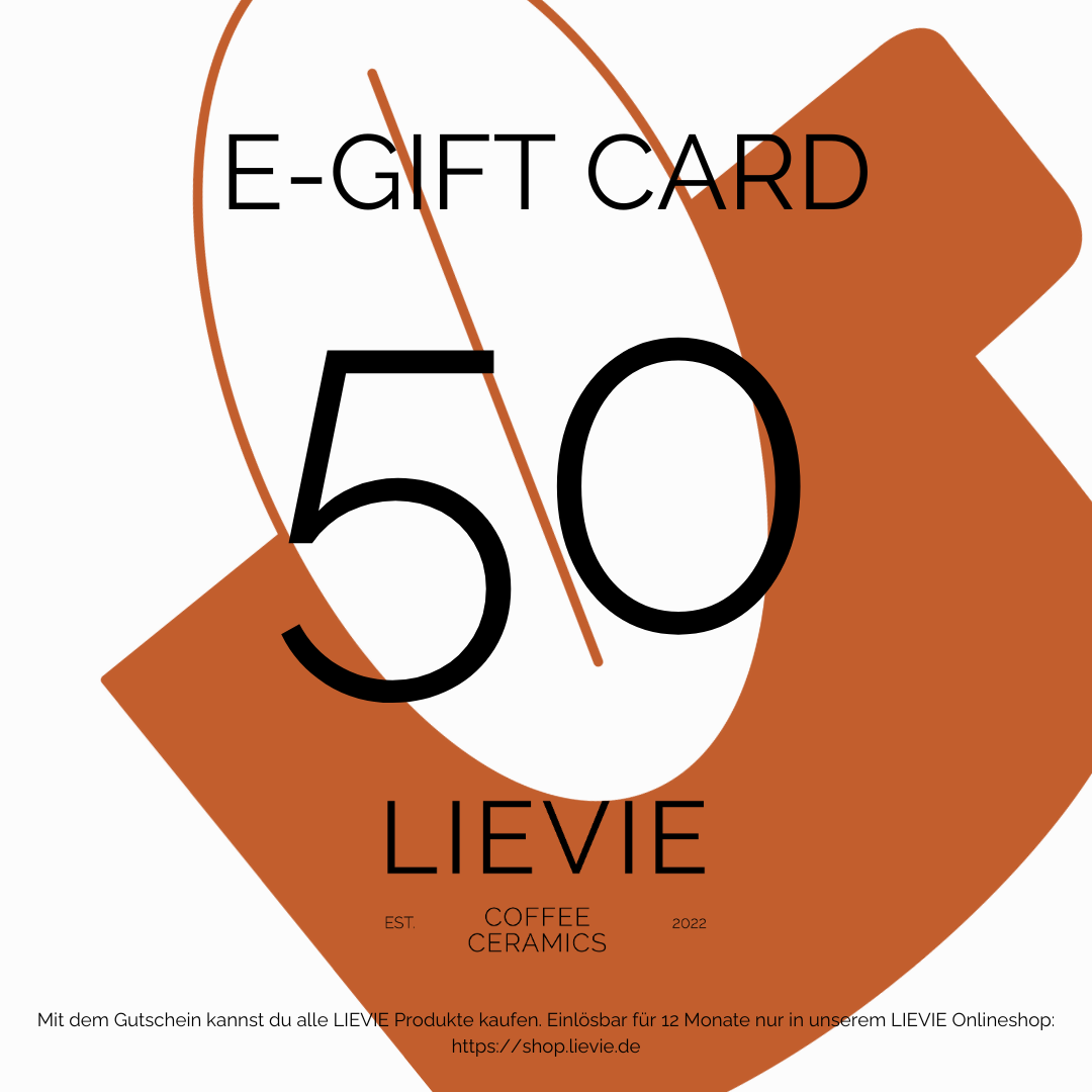 DIE BESTE GESCHENKIDEE E-GIFT CARD von LIEVIE