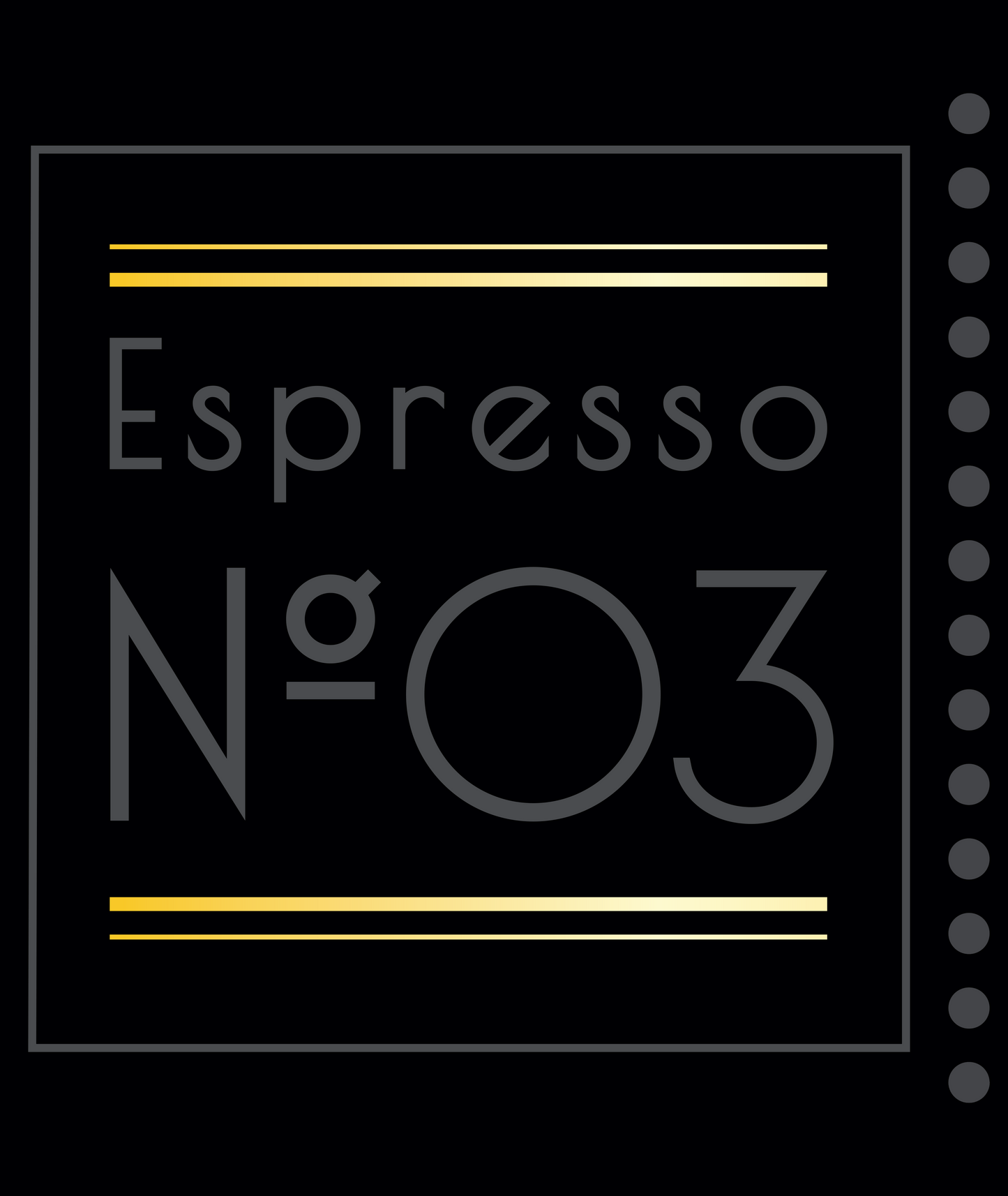 Espresso N°03 - 60% Arabica aus Brasilien / 40% Canephora aus Vietnam