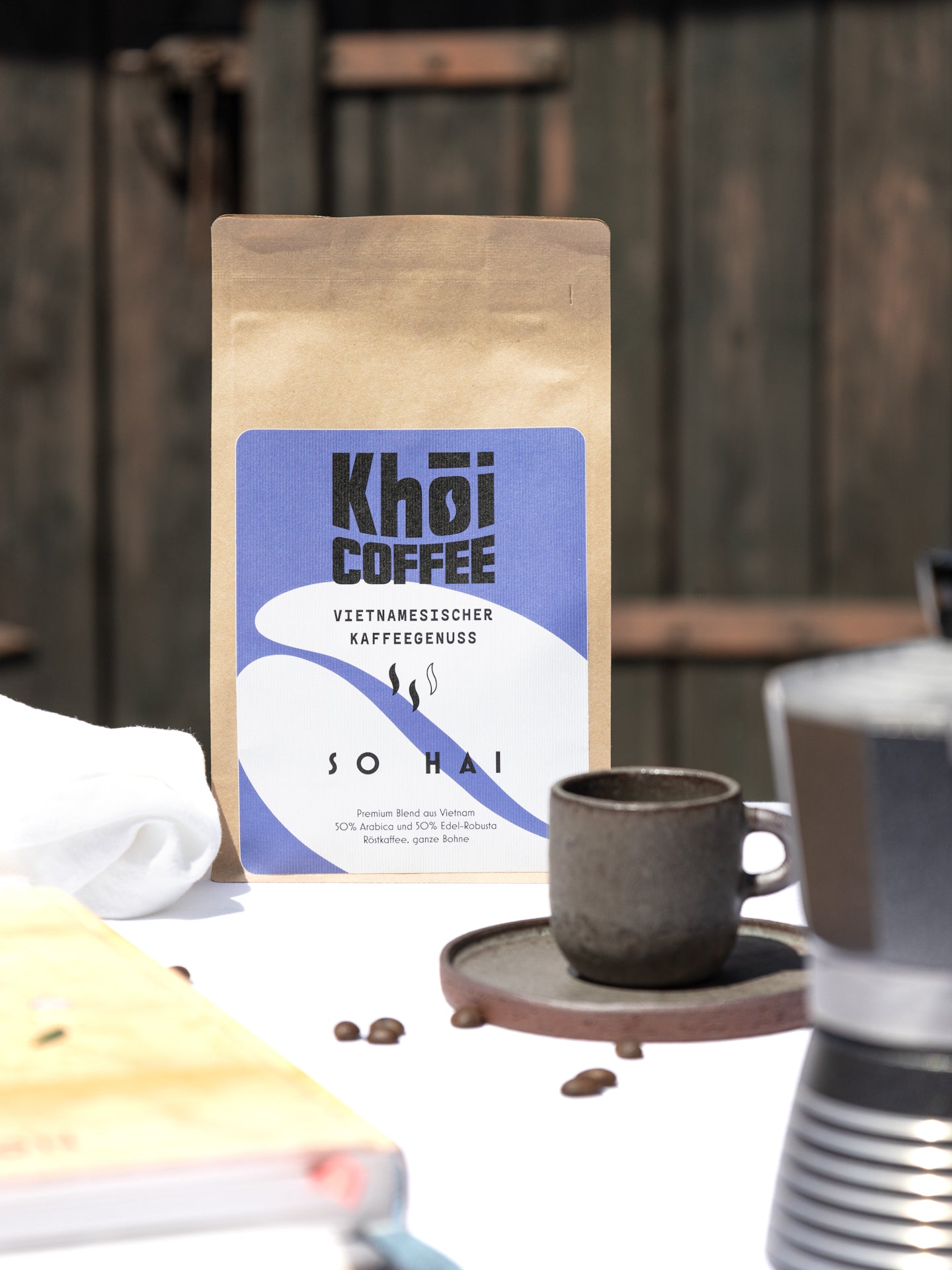 SO HAI Premium Blend: 50% Arabica und 50% Robusta