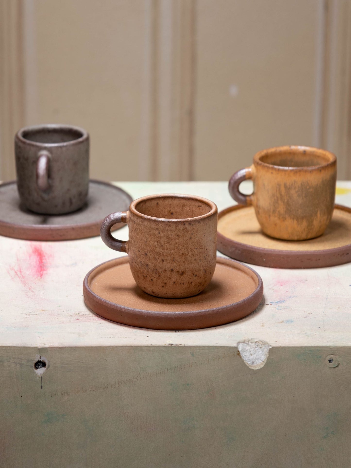 TERRA Espresso Tasse & Unterteller Braun - Limited collection