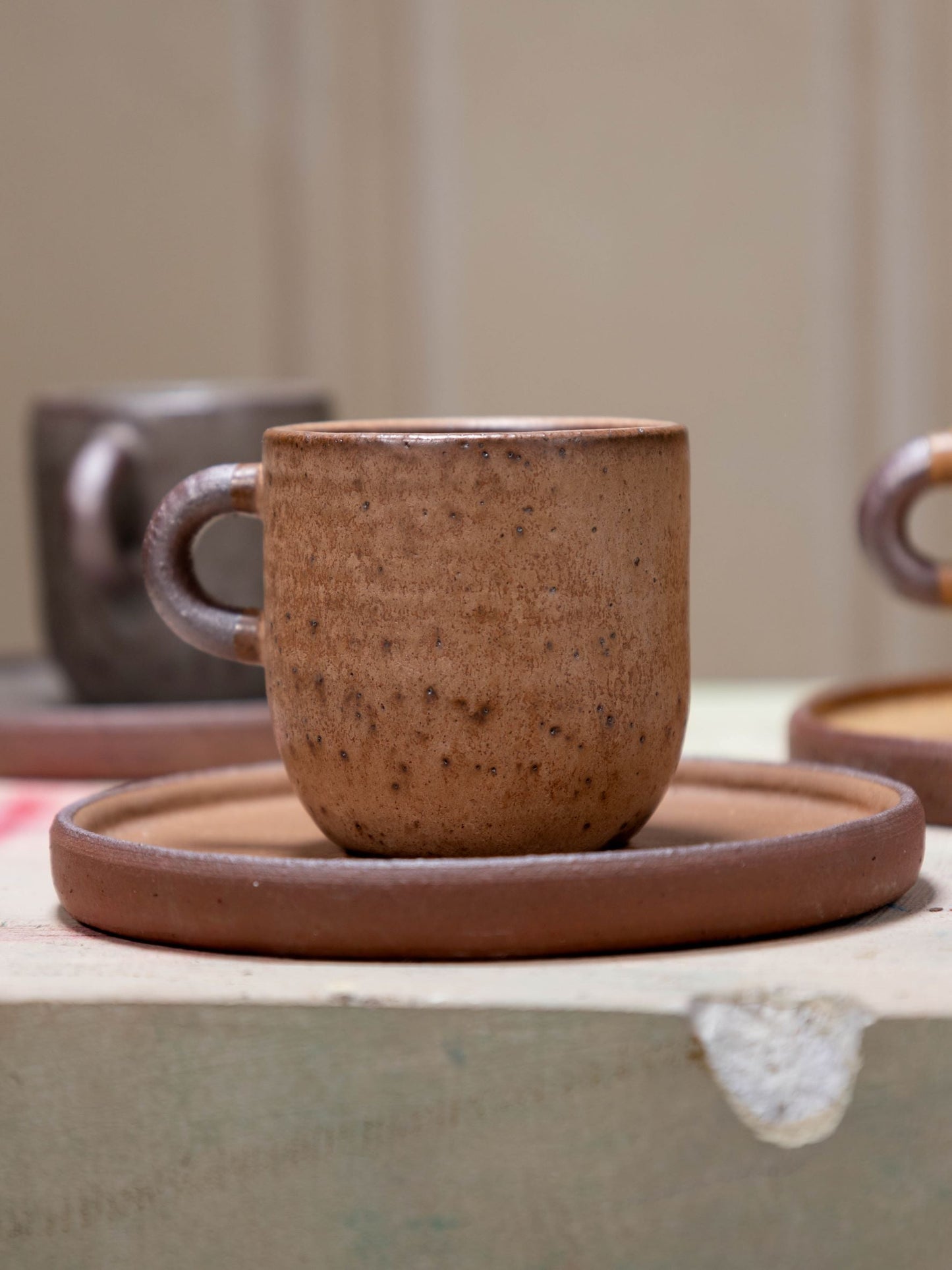 TERRA Espresso Tasse & Unterteller Braun - Limited collection