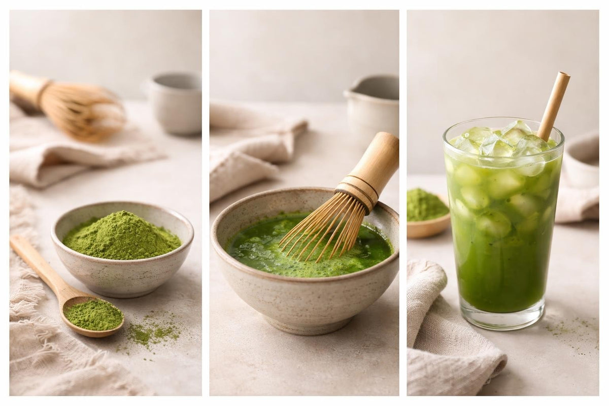 Iced Matcha: Erfrischung mit grüner Kraft