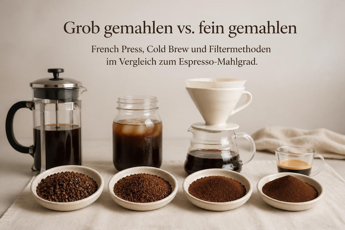 Grob Kaffee: Der Mahlgrad für perfekten Genuss
