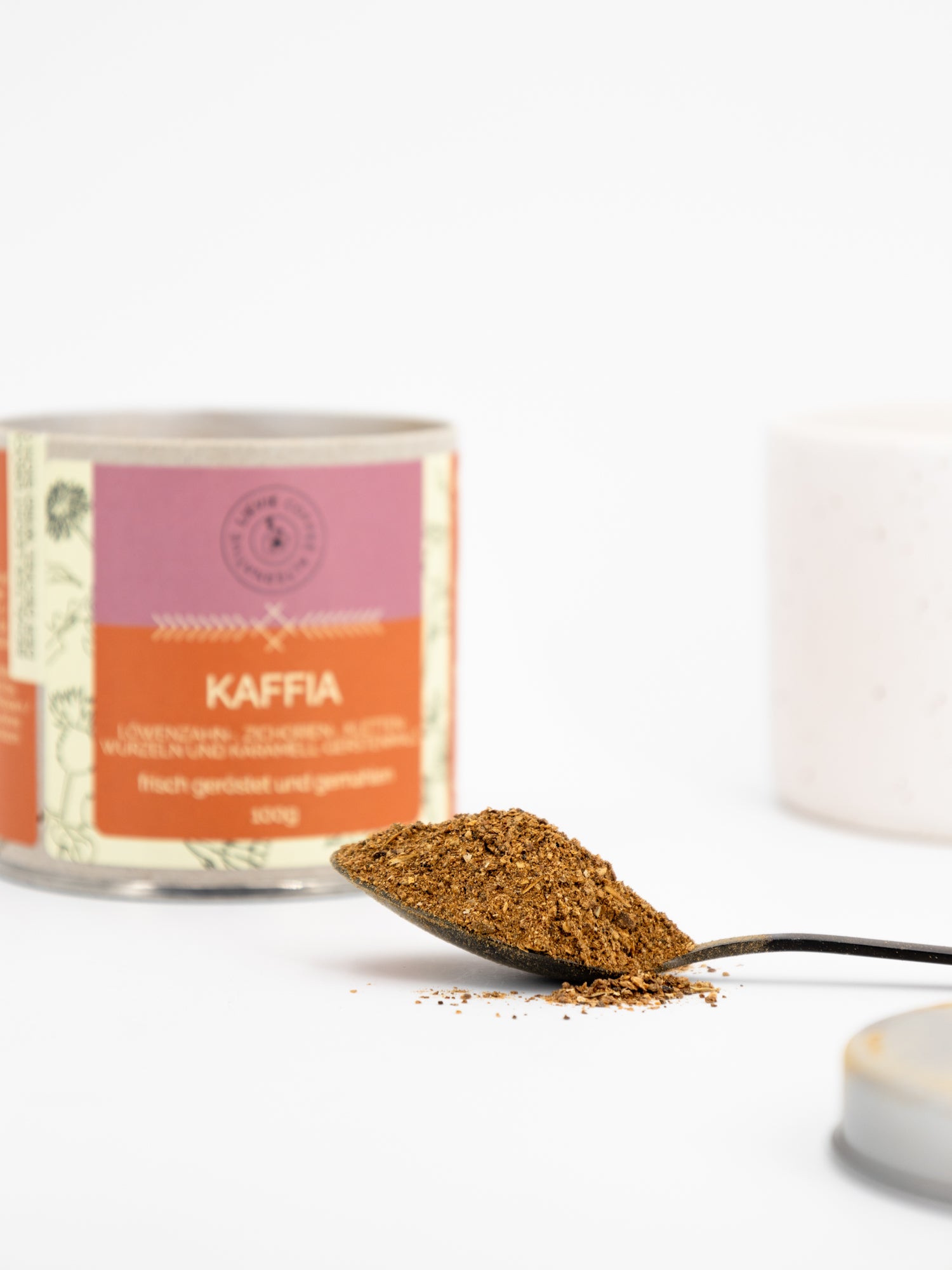 KAFFIA: Löwenzahn-, Zichorien-, Klettenwurzeln & Karamell-Gerstenmalz - 100g