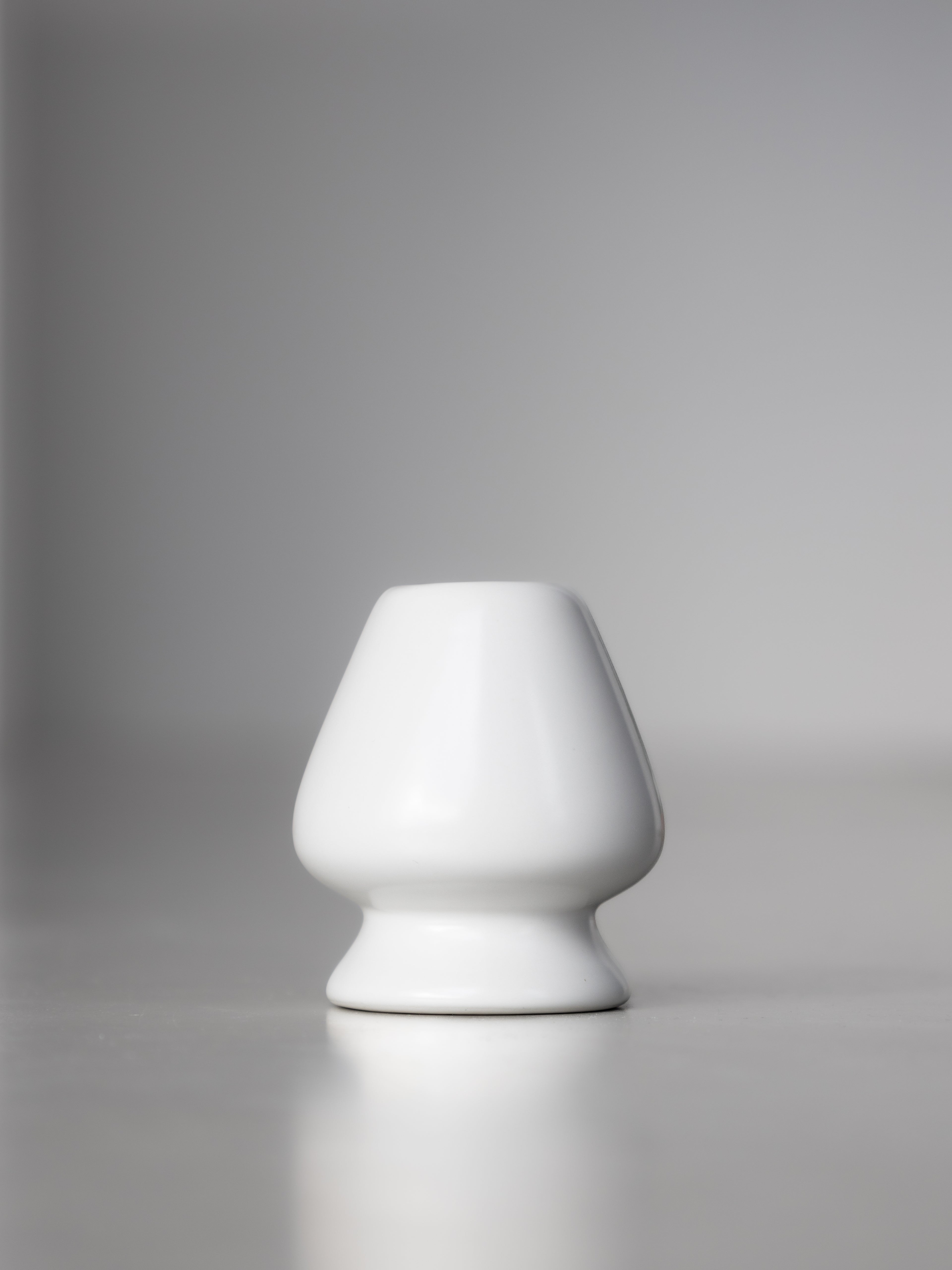 Matcha BESENHALTER (Chasen-Tate) in Mattweiß