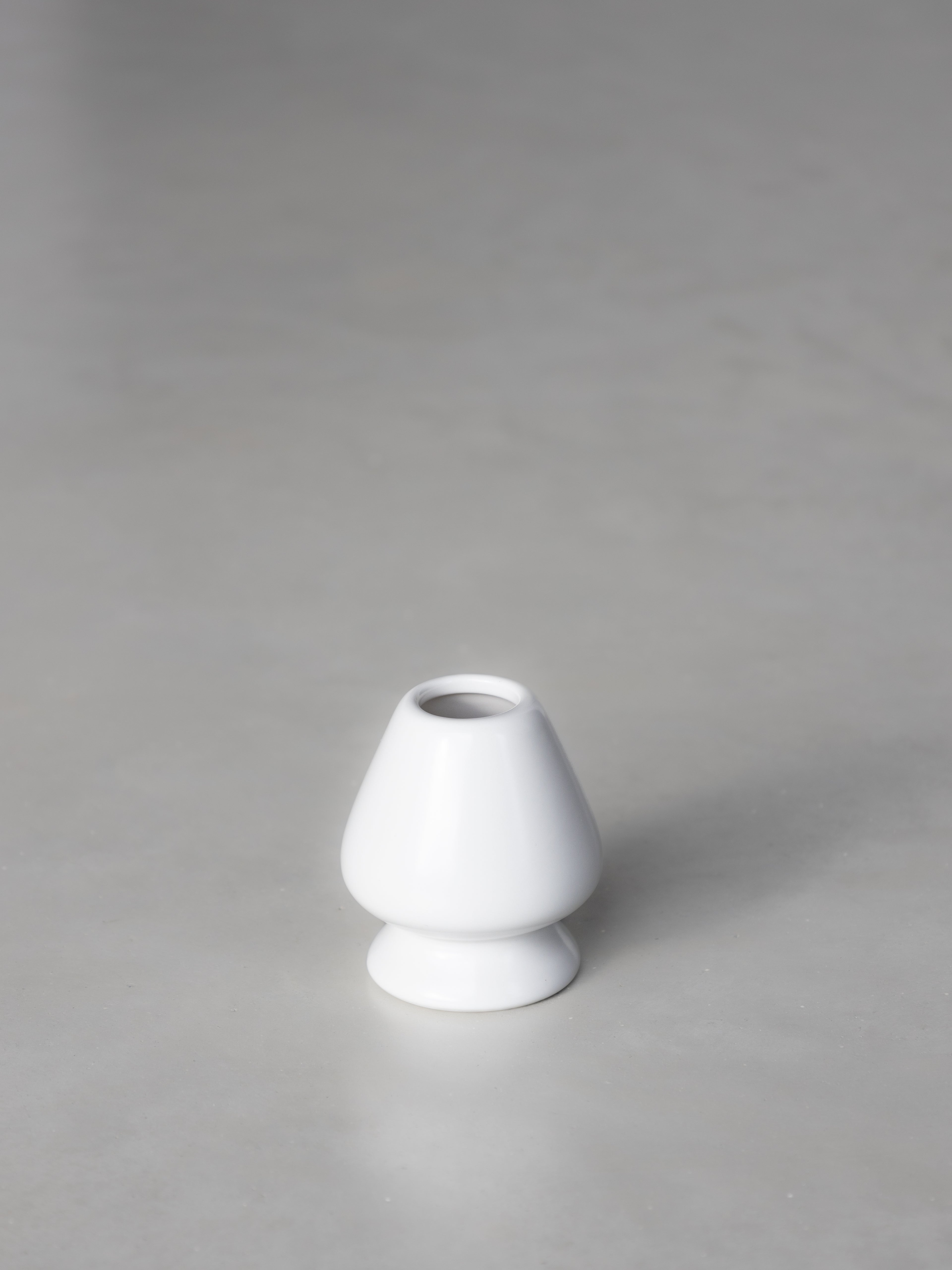 Matcha BESENHALTER (Chasen-Tate) in Mattweiß