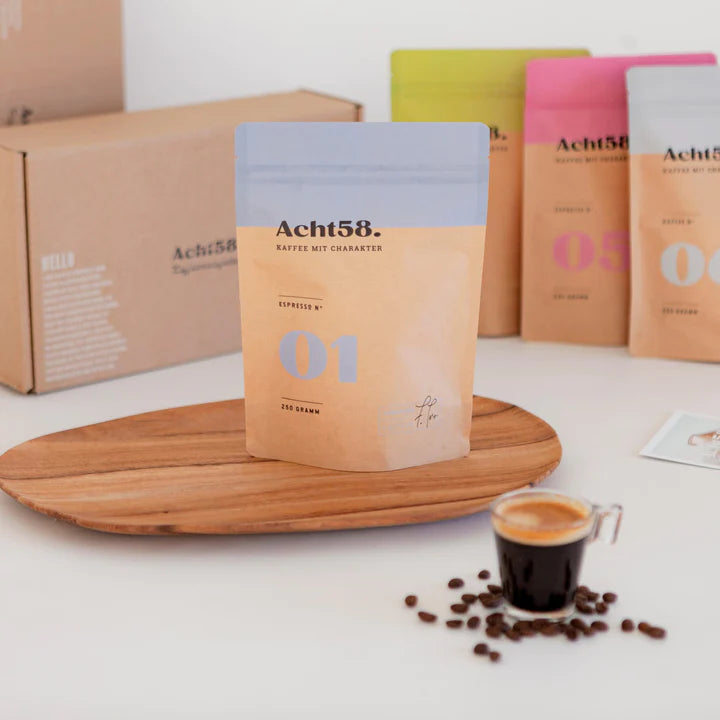 Das Probierpaket -  2 Espresso-Blends und 2 Single-Origin Arabicas