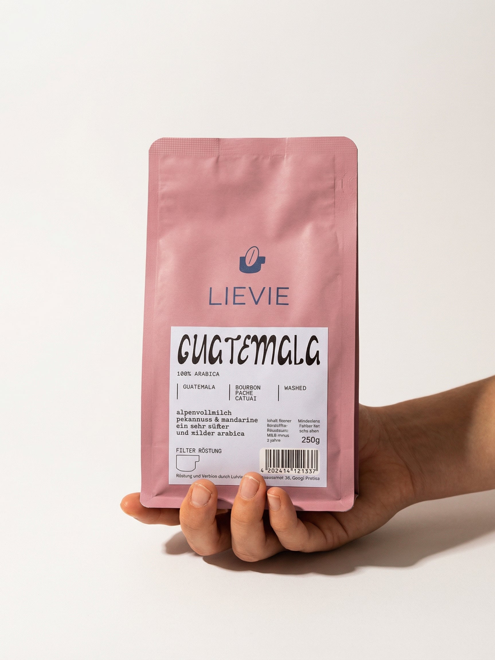 LIEVIE GUATEMALA | Filter Röstung | 100% Arabica | Ganze Bohne