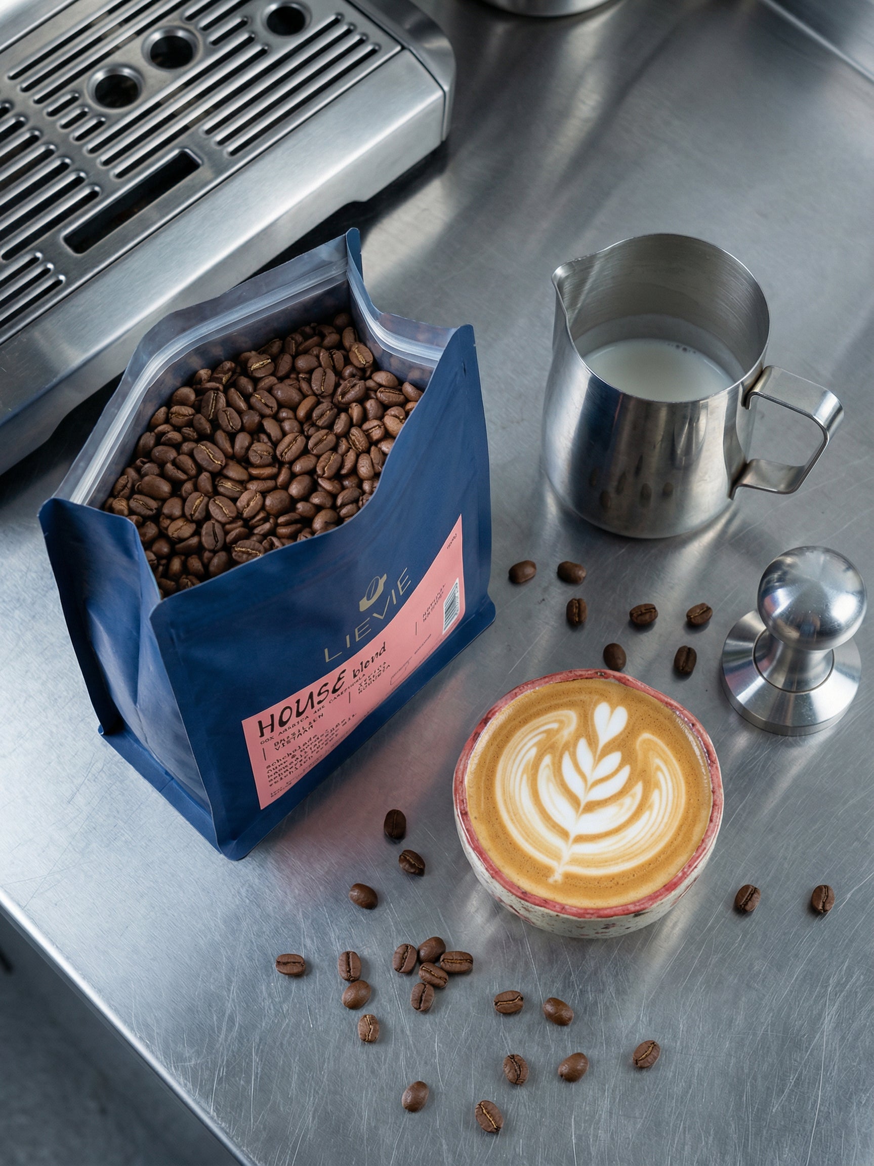 LIEVIE HOUSE BLEND | Espresso Röstung | 60% Arabica 40% Canephora | Ganze Bohne