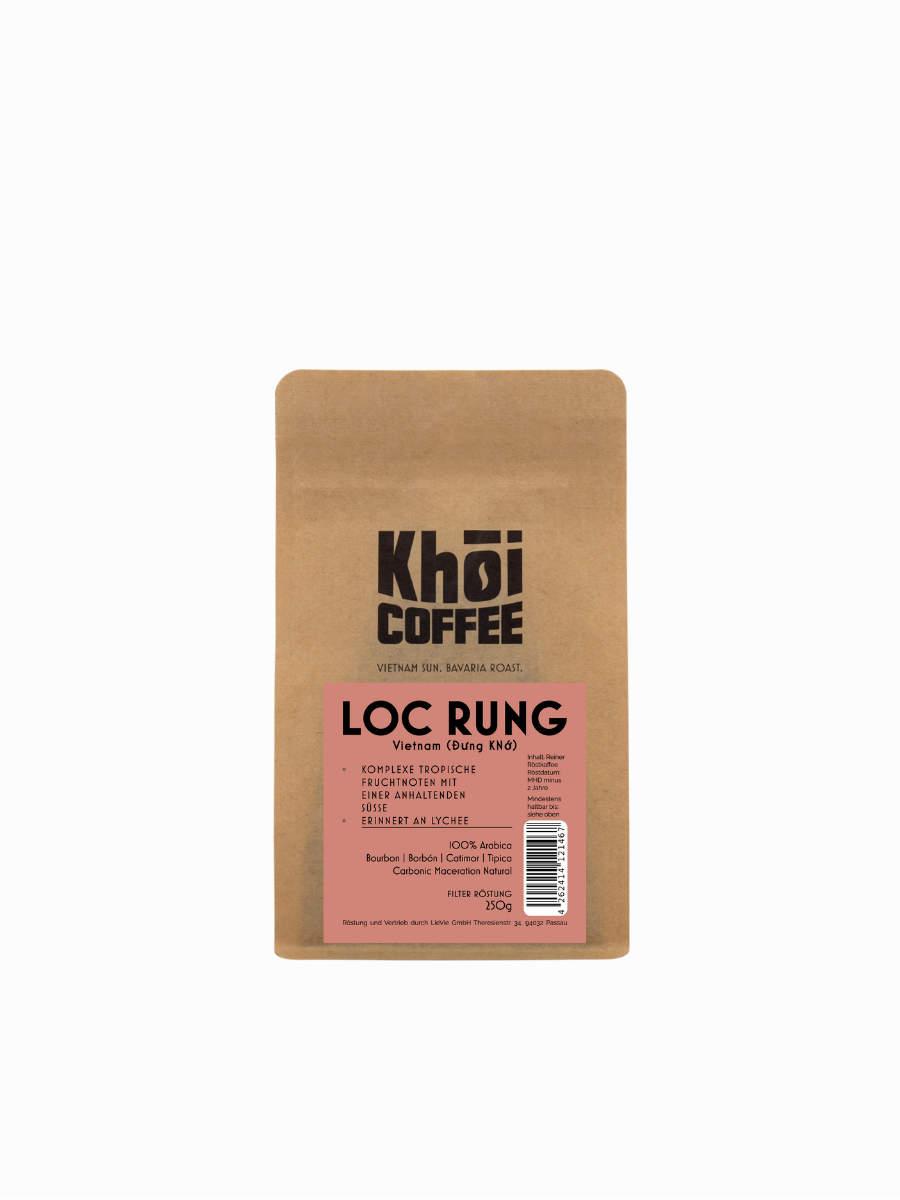 LOC RUNG | Filter Röstung | 100% Arabica | Ganze Bohne