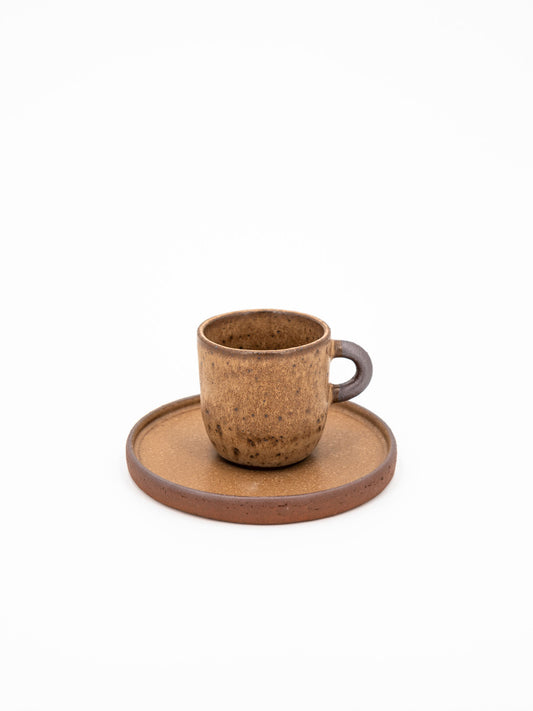 TERRA Espresso Tasse & Unterteller Braun - Limited collection
