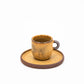TERRA Espresso Tasse & Unterteller Sandfarbe - Limited collection