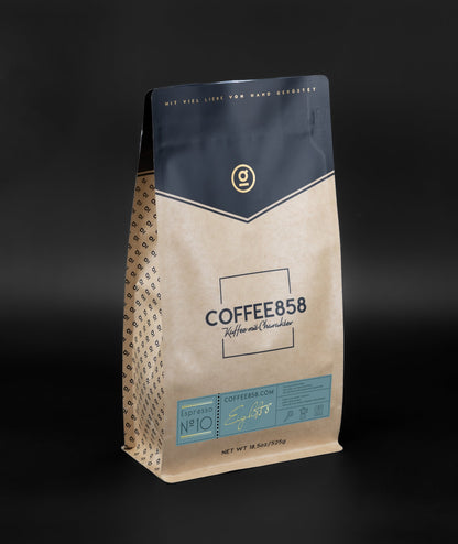 Espresso N°10 - 70% Arabica aus Brasilien / 30% Edelrobusta aus Indien